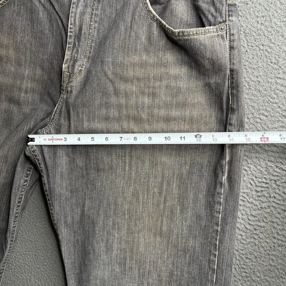 Vintage Y2k BAGGY Sean John Jeans 38 Black Baggy Wide Leg Hip Hop Skater